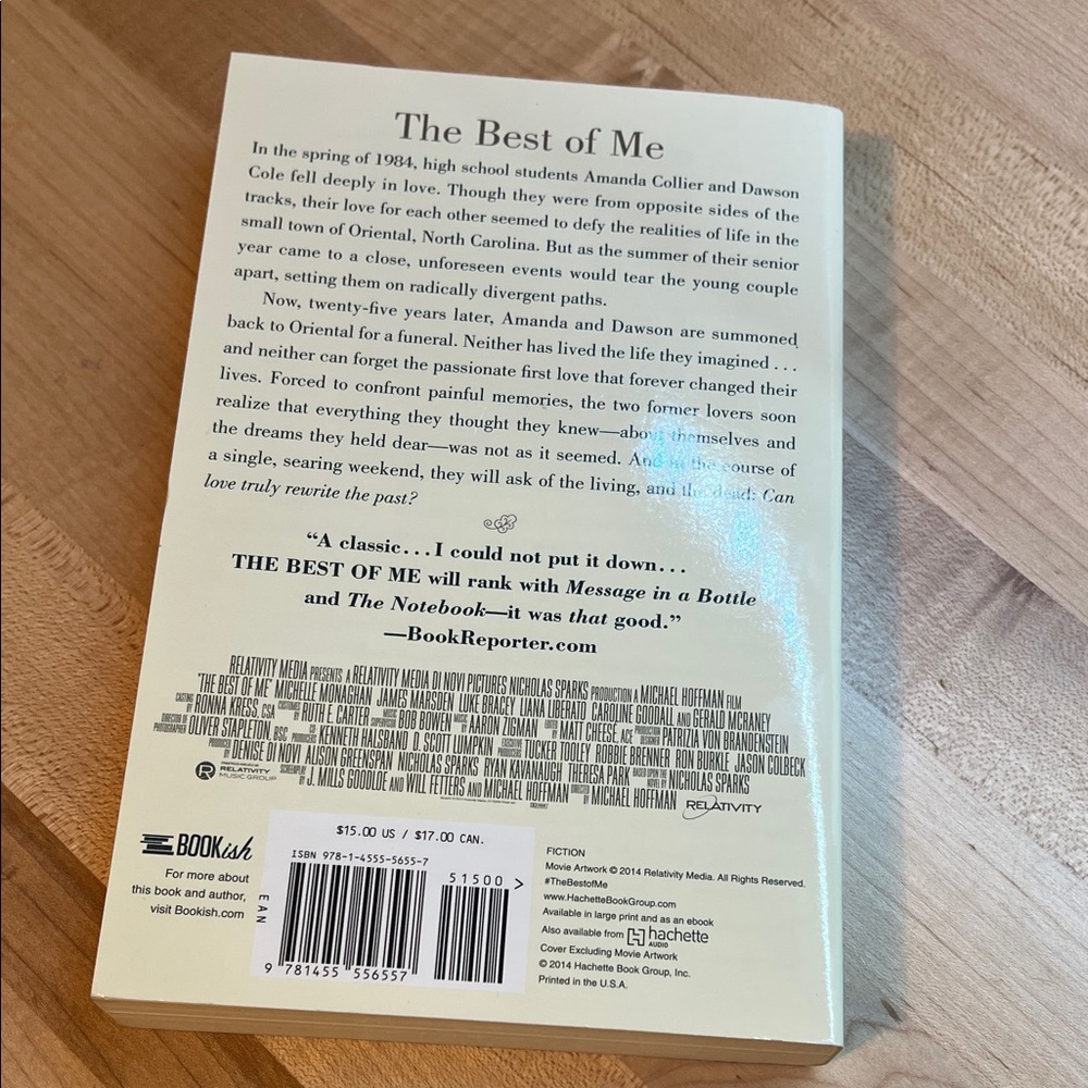 The Longest Ride and The Best of Me by Nicholas Sparks BUNDLE -- romance novels - Picture 14 of 14